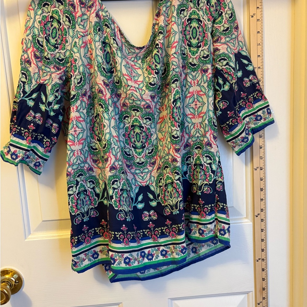 Floral Multicolor Women's Top
